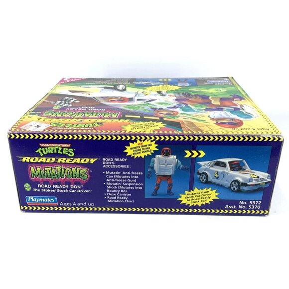 Teenage Mutant Ninja Turtles Road Ready Don Mutations Toy 1993 TMNT NEW - Picture 5 of 8